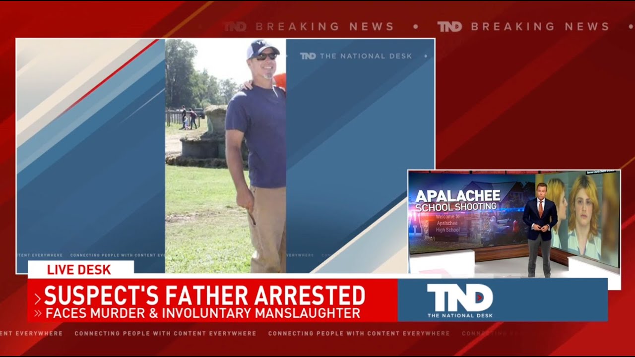 Georgia school shooting suspect's father arrested; was interviewed in ...