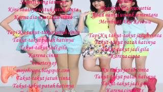 Lyrics Lagu blink takut jatuh cinta