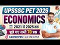UPSSSC PET History Economics 2021-2025 | PET Economics All PYQ by Shubhanshu Sir | Lower PCS