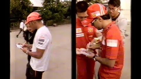 Lewis Hamilton vs Felipe Massa.  Build up to Chinese Grand Prix 2008