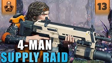 4-man Supply Raid | XCOM 2 Long War of the Chosen Mod Jam | Ep.13