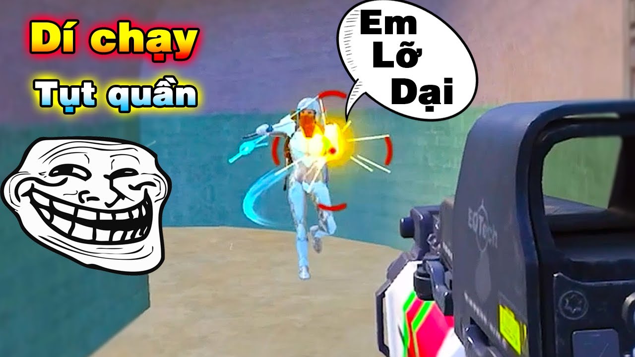 Cách Trị Các Pháp Sư Dùng Katana | Chạy tụt quần khi gặp Tacaz [PUBG Mobile]