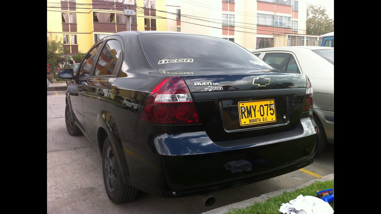 Chevrolet aveo emotion TUNING - YouTube