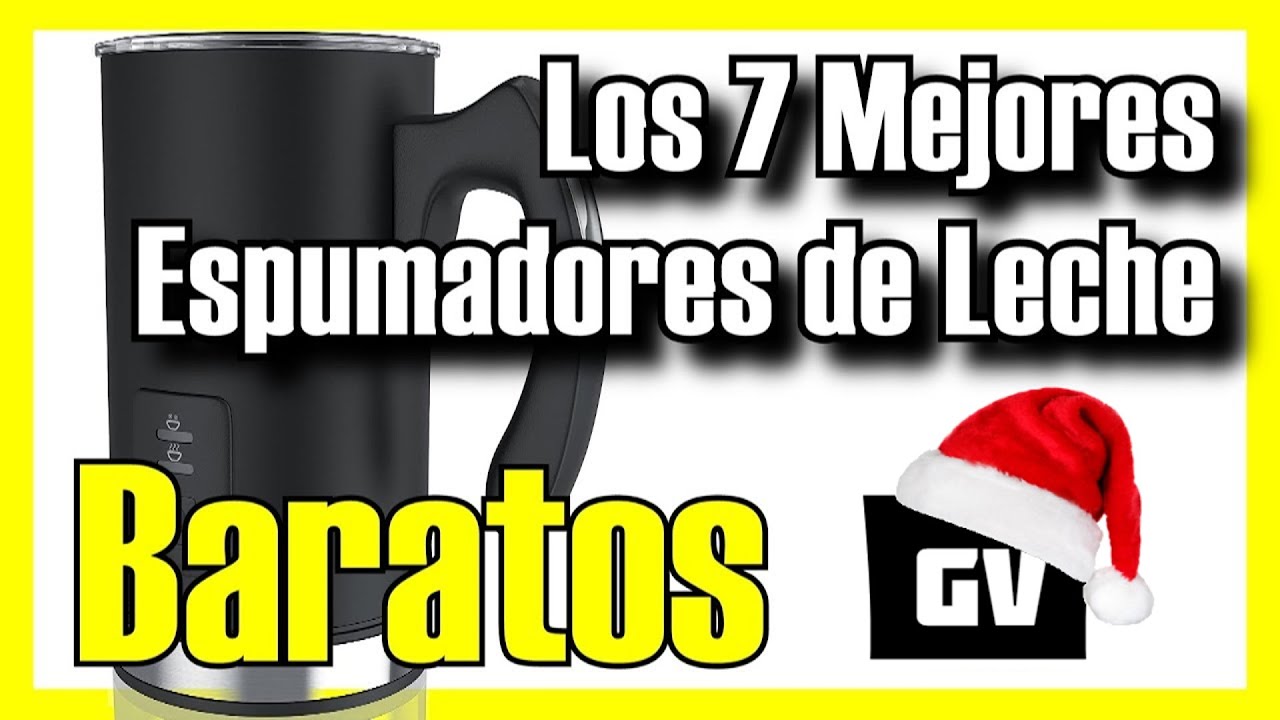 SHARDOR Espumador de Leche 4 en 1, Con Agitador Magnético Espumador Leche  Electrico, 500W, para Macchiato, Leche, Cacao Caliente 300 ml Espumador Con  30 minutos de tiempo de mantenimiento en caliente 