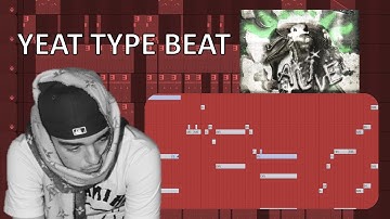 How To Make a YEAT x KAN KAN Type Beat for 2 Alive For Scratch in FL Studio! Playboi Carti Tutorial