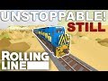 HUGE DESERT TRAINS  -  Rolling Line VR Toy Train Simulator  -  Map