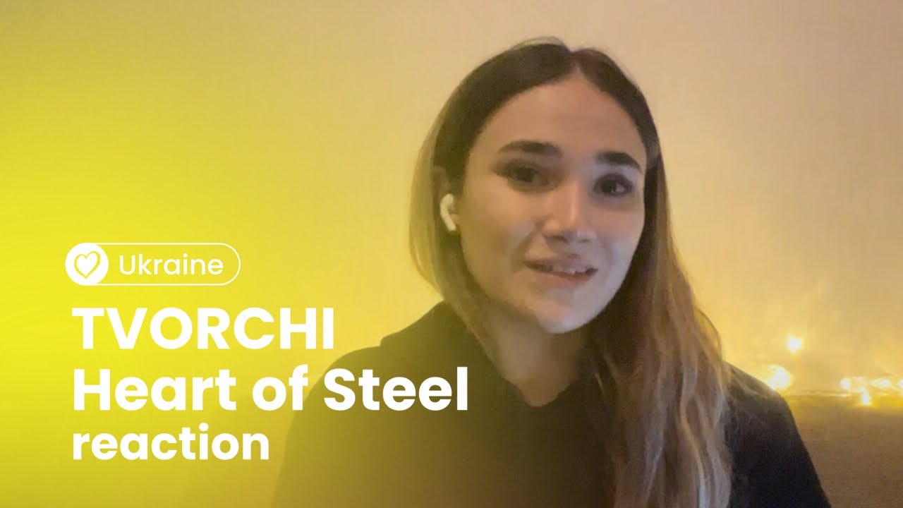 Reaction TVORCHI Heart Of Steel Ukraine Eurovision 2023 YouTube