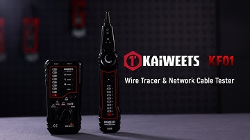 KAIWEETS Network Cable Tester – Easy Cable Mapping & Troubleshooting Tool