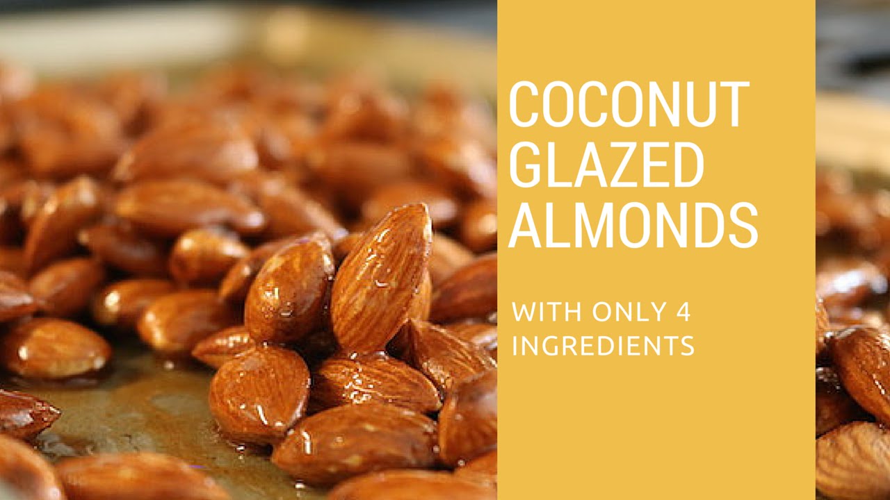 How to Make Coconut Glazed Almonds YouTube