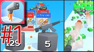 Gun Head Run - Gameplay Walkthrough Part 1  Split Gun Run 3D (Android, iOS) screenshot 2