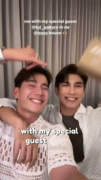 just another day of Mew and Tul being lovebirds | #mewsuppasit #tulpakorn #mewtul #thaibl