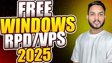 FREE Window RDP 2025 | How to Create a Free Windows RDP on VPSServer in 2025