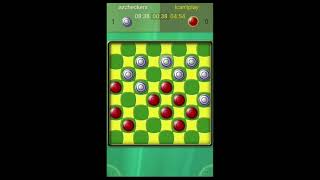 Live Checkers game 84. 3 games against another Grand Master on Flyordie.  Game 2.