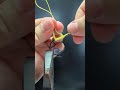This is the RIGHT way. #fishing #angler #beginnerfishing #easyknot #egi #fastknot #fishinggear