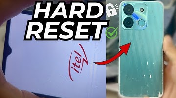 iTel A60s Hard Reset Without Pc || Itel A662LM Reset || Forgot Password