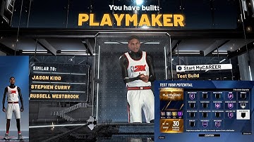 HOW TO MAKE A PLAYMAKER IN NBA 2K20 ! THE BEST PURE PLAYMAKER IN NBA2k20 ! VERY UNDERRATED BUILD