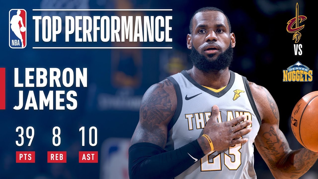 LeBron James Comes Up CLUTCH in the Mile High City!