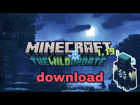 Minecraft pe 1.19 wild update download || The Wid update #minecraft ...