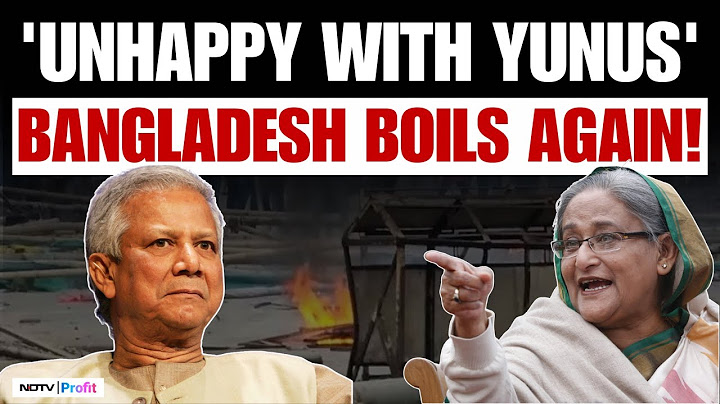 Violence Erupts In Bangladesh A Year After Sheikh Hasina's Departure | Rally Turns Violent