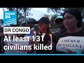 At least 131 civilians killed in DR Congo by M23 rebels • FRANCE 24 English