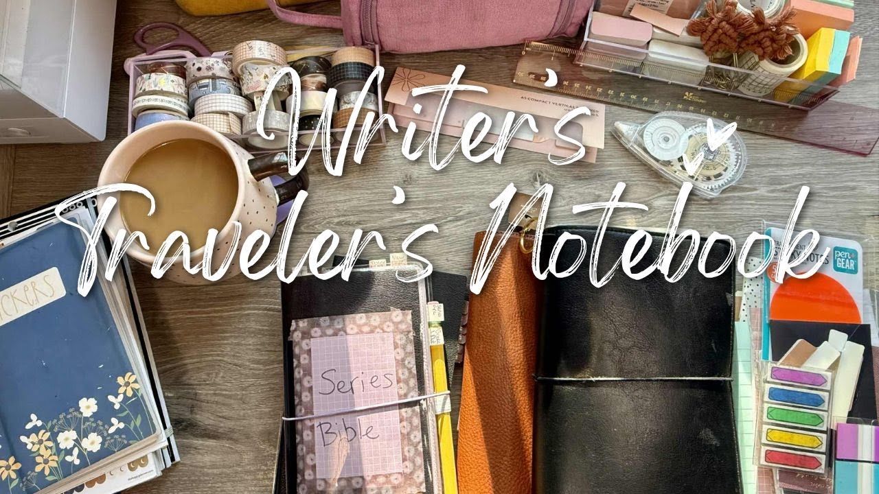 Set Up My Writing Traveler's Notebook | Notebook System Refresh 📓🖋️