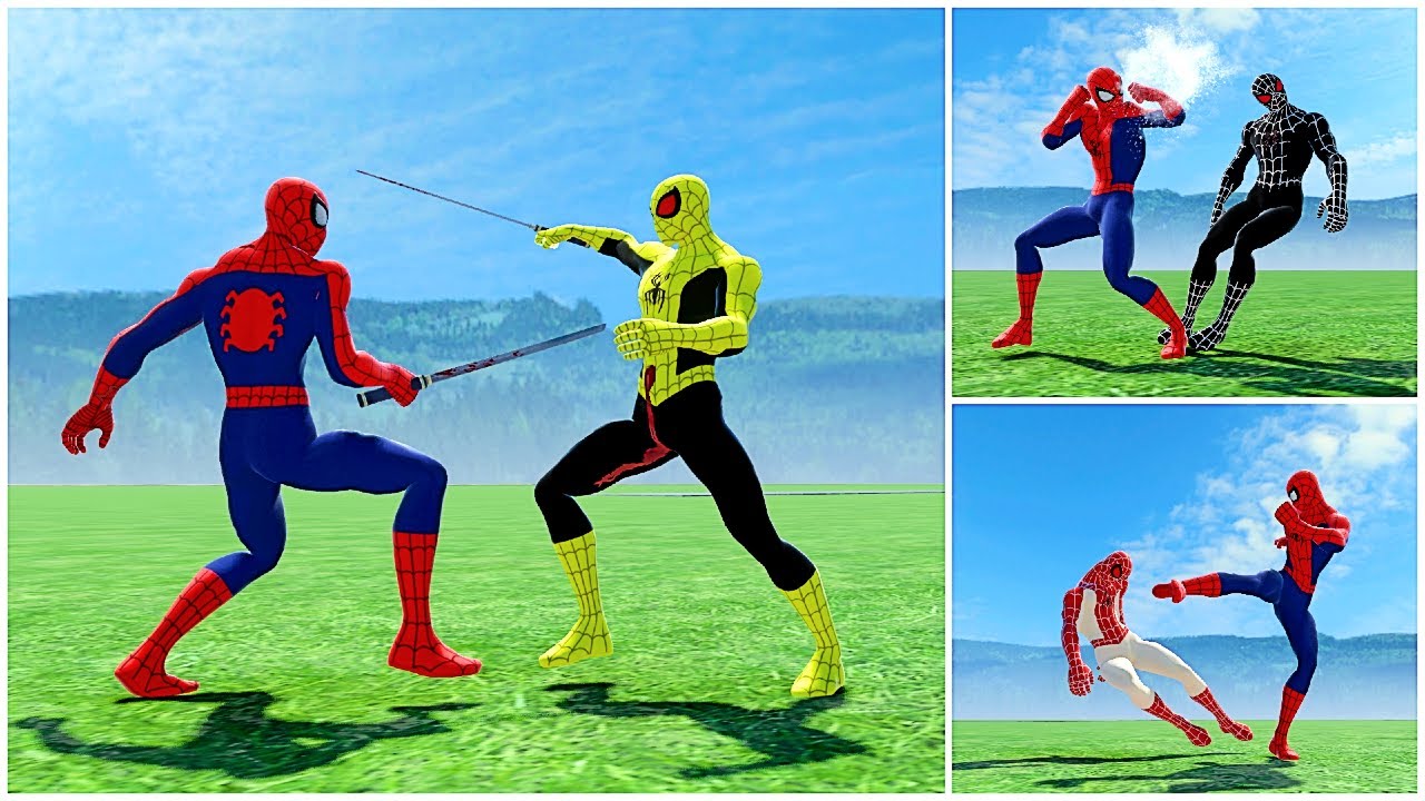 Can spider-man save city from evil spider-man - Overgrowth Mods Gameplay #3