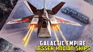 8 Rarest Starfighters in the Galactic Empire