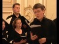 Ныне отпущаеши. Соло Роман Малаканов.(choir STUDIUM).