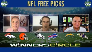 NFL Football Free Picks: Bills vs. Eagles, Browns vs. Broncos & Ravens vs. Chargers