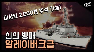 신의 방패 "알레이버크급 구축함" / 미사일 2,000개 추적 가능! [지식스토리]