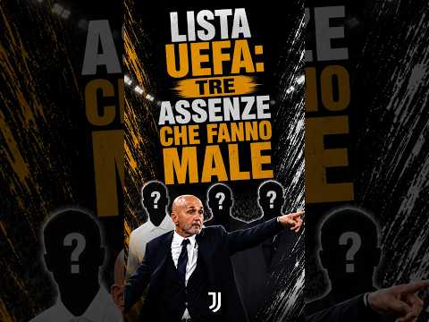 Video Juventus, Tre Infortuni e un Caso Spinoso: la Lista UEFA Racconta Tutto