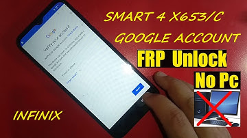 INFINIX SMART 4 | Infinix X653c Frp Bypass Google Account Unlock