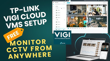 TP-Link Cloud VMS (Video Management System) Setup and Add NVR, Network Camera | VIGI VMS Setup