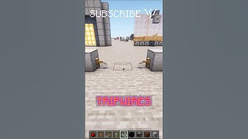 Use TRIPWIRE without the TRIPWIRE HOOKS! STRING POWER! | Redstone with PsiVolt #minecraft #redstone