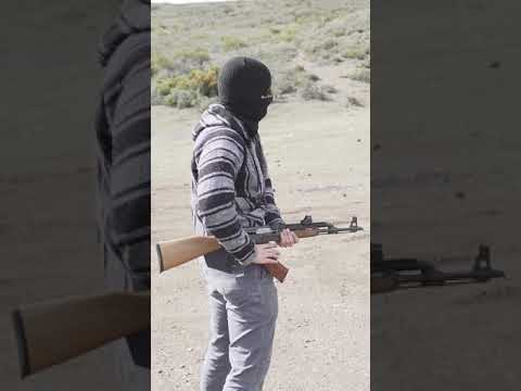 How to shoot an AK #shorts