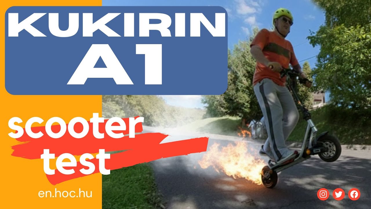 Very good, but you won't burn rubber with this - KuKirin A1 scooter test