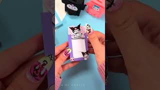 Sanrio Stationery Idea - Note Papers - Kuromi, My melody #shorts #youtubeshorts #backtoschool