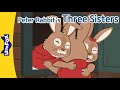 Flopsy mopsy and cottontail l meet a hungry badger  peter rabbits sisters little fox