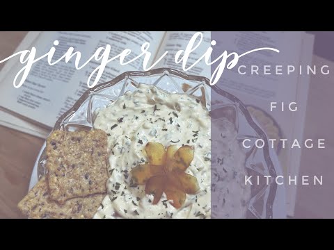 Ginger Dip - Creamy Dip with a Ginger Finish