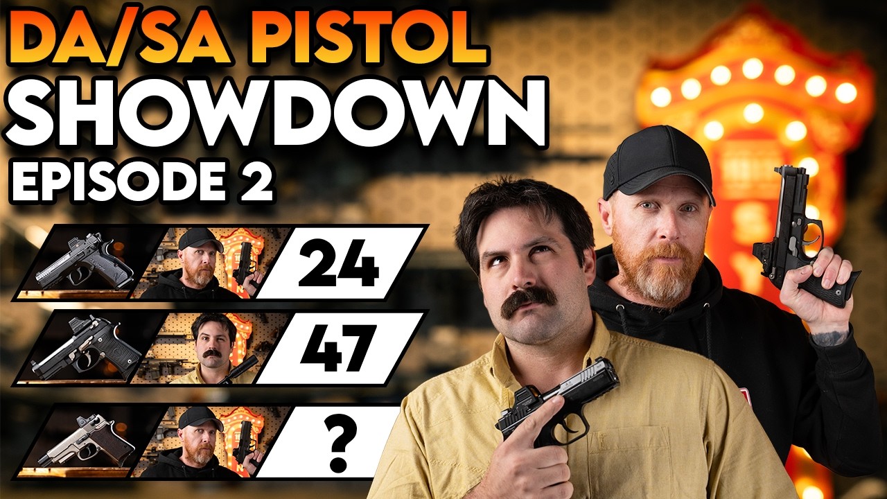Battle of the DA/SA Pistols - Part 2