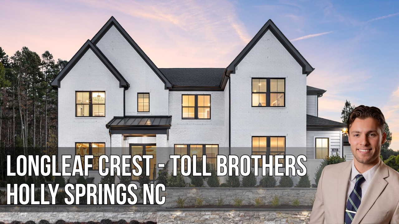 INSIDE Longleaf Crest by Toll Brothers $1.1M+ | Holly Springs, NC Real Estate | REESE JAHOO TOURS