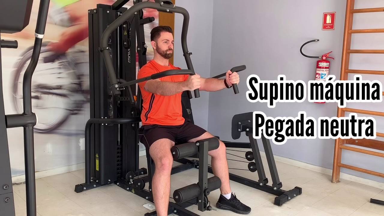 Peito - Supino Reto Sentado na Máquina - Meu Treino Perfeito