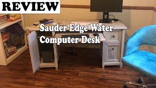 Sauder Edge Water Computer Desk - Review 2021