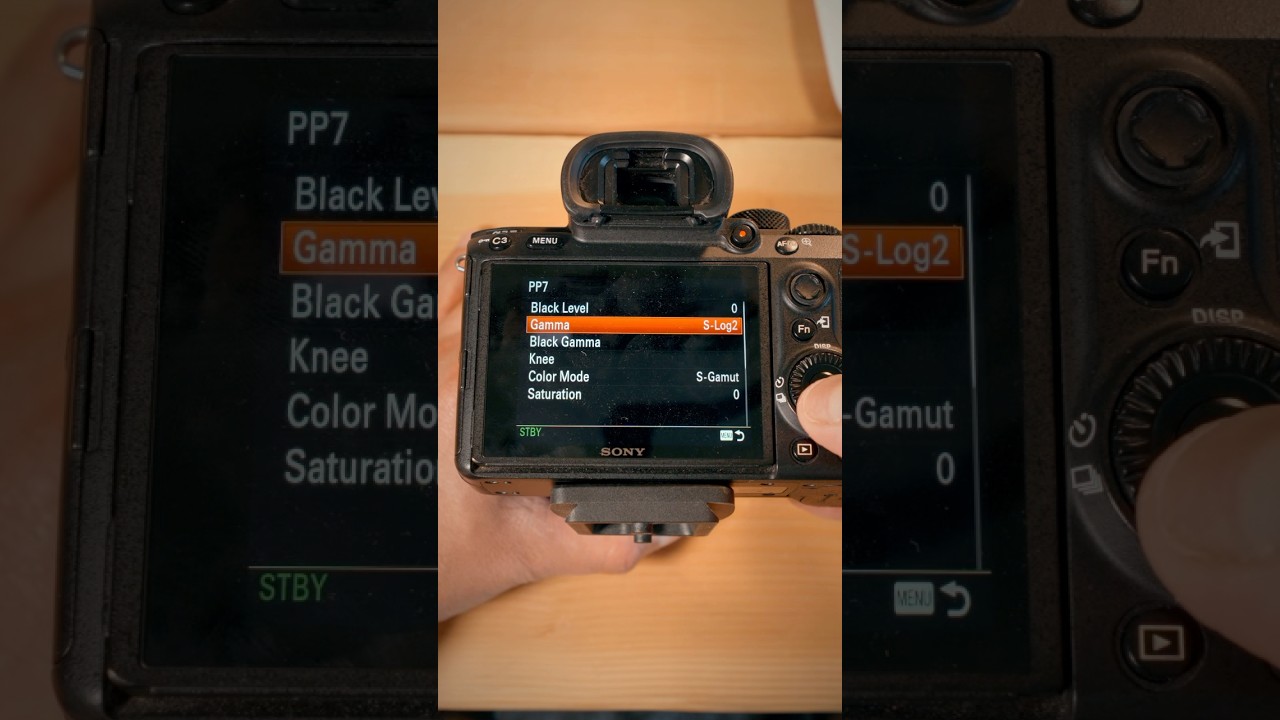 Sony A7III in 2025 cinematic video settings