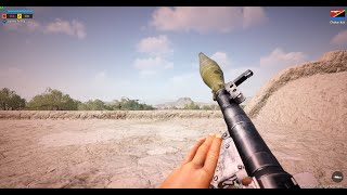 850m RPG hit in Squad (Close-Up)