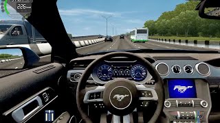 City Car Driving - Ford Mustang GT | Street Racing screenshot 3
