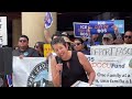 Ventura-based attorney Vanessa Frank speaks at pro-immigrant rally June 12