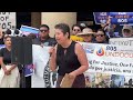 Ventura-based attorney Vanessa Frank speaks at pro-immigrant rally June 12