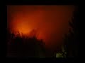 Achterkant brand bij Knols koek, Hoendiep Groningen
