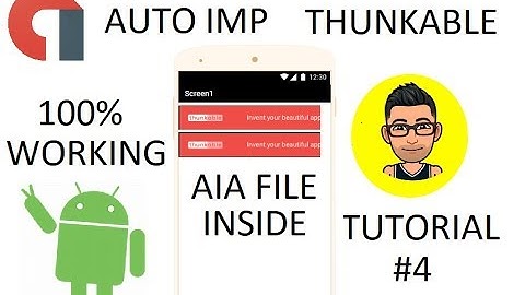 #4 Making Auto-impressin app | Android |Thunkable | Admob| 100% working (HINDI)
